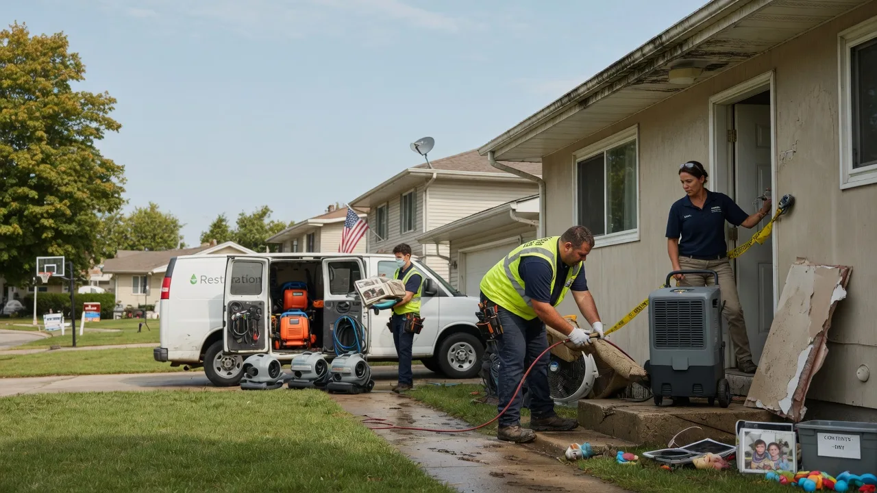 Water Damage Restoration in Lincoln, MI near me